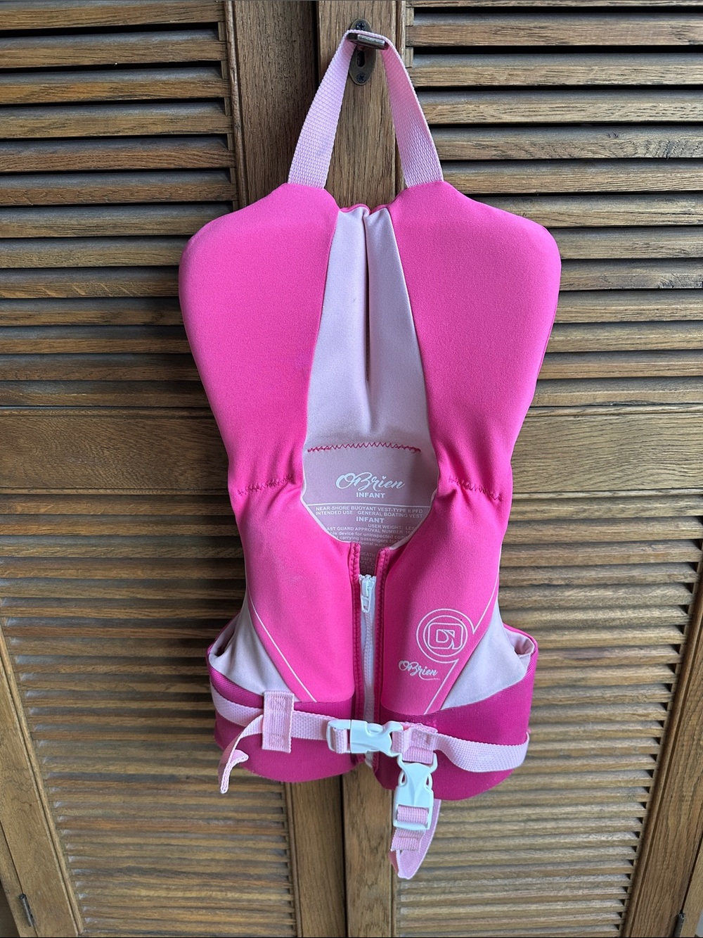 Infant Pink Safety Swim Vest for Kids